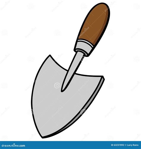 Hand Trowel Stock Vector - Image: 63237892