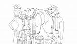Despicable Me 3 Coloring Pages To Download And Print For Free sketch template
