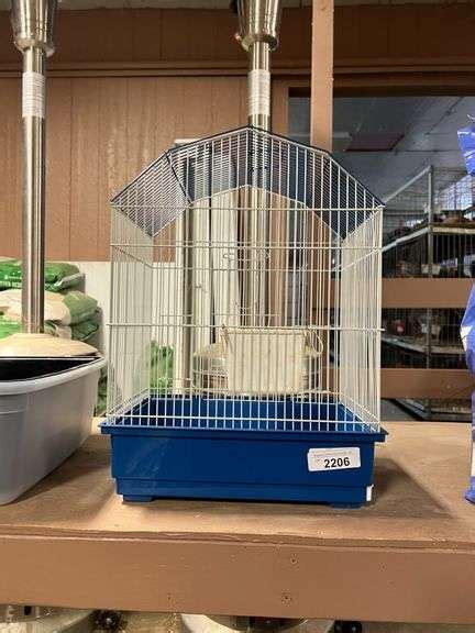 Blue Bird Cage - Rogers Community Auction Inc.