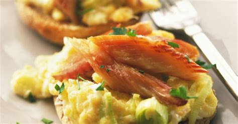 Flaked Kippers and Soft Egg Breakfast recipe | Eat Smarter USA