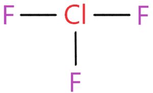 ClF3 Lewis structure, Molecular geometry, Polar or nonpolar, Bond angle