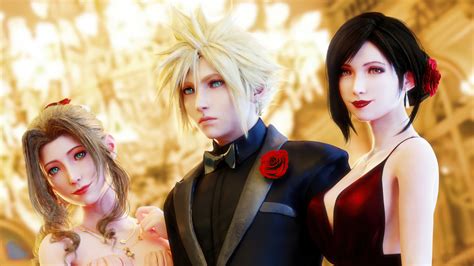 FF7 Remake Cloud And Aerith