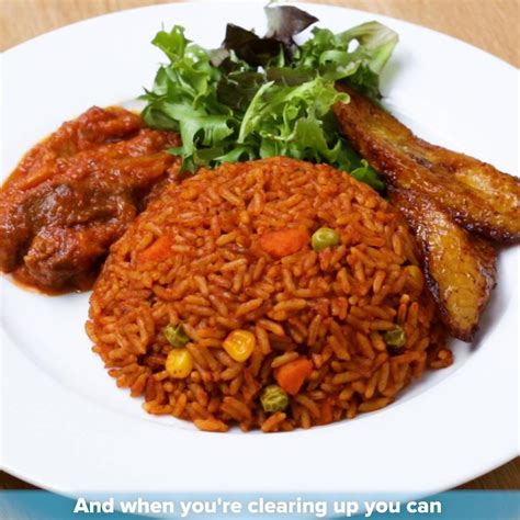 Jollof rice and chicken – Aflaomarket