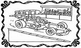 Race Track Coloring Page Scene Sketch sketch template