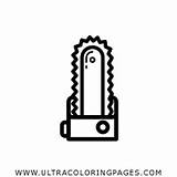 Chainsaw Coloring Page  Ultra Pages sketch template