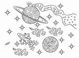 Galaxy Coloring Pages  Free Printable PDF & Online sketch template