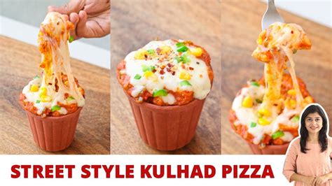 Street Style Kulhad Pizza Recipe Without Oven | कुल्हड़ पिज़्ज़ा की ज़बरदस्त रेसिपी कम खर्च में ...