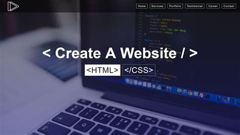 Create a webpage with html and css