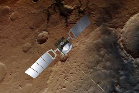 Mars Express Spacecraft Has Discovered Liquid Water Ponds Buried Under ...