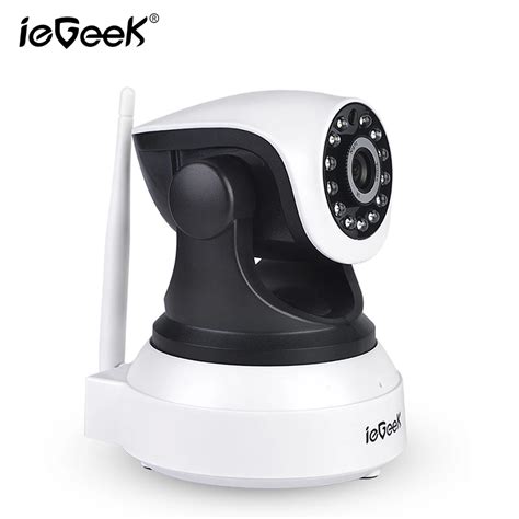 ieGeek home security ip camera wi fi wireless mini surveillance camera remote rotate dome baby ...