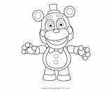 Fnaf Coloring Pages Online  Boringpopcom sketch template