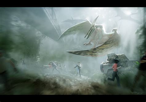 ArtStation - JP Pterodactyl attack