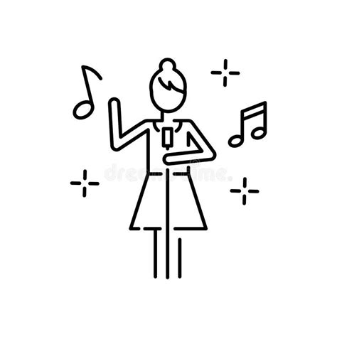 Singing Woman Logo Stock Illustrations – 425 Singing Woman Logo Stock ...