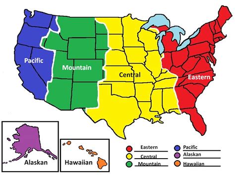 Learning The U.S.A.: Lesson 18 Time Zones of the United States