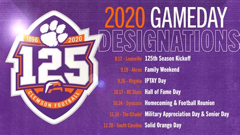 2020 Football Tickets – Clemson Tigers Official Athletics Site