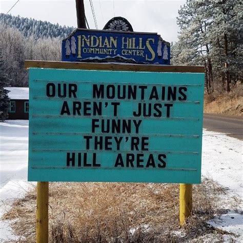 Local in a Small Town in Colorado Puts Up Wickedly Funny Signs | Funny ...