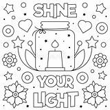 Shine Bright Coloring Page Coloring Pages sketch template