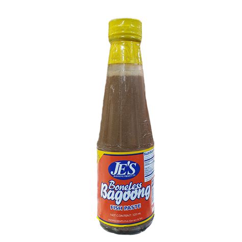 Je's Bagoong Classic Red 320ml - CSI Supermarket