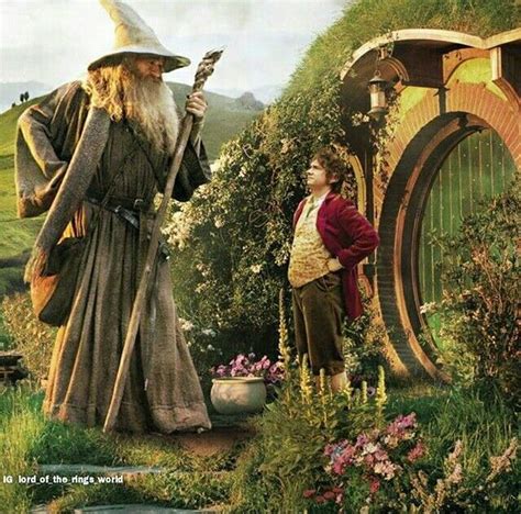 Gandalf the Grey and Bilbo Baggins - The Hobbit | The hobbit, Gandalf ...