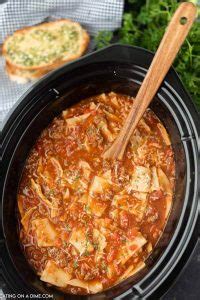 Crock pot Lasagna soup recipe (and VIDEO) - Easy Lasagna Soup Recipe