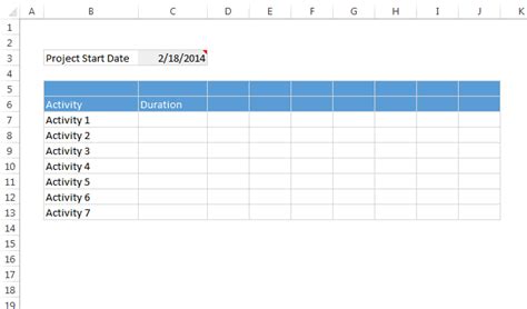 Quick and easy Gantt chart using Excel [templates] | Chandoo.org - Learn Microsoft Excel Online