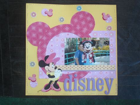 Disney - Scrapbook.com | Disney scrapbook, Disney, Paper crafts