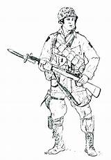 Army Coloring Pages Soldier At GetColoringscom  Free Printable sketch template