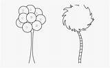 Truffula Tree Coloring Page Printable Pages sketch template