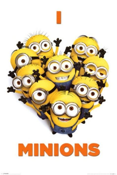 I Love Minions Cross Stitch Pattern Pdf Format - Etsy | Funny minion pictures, Minions love ...