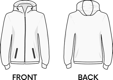 Roblox Plain Black Hoodie Template