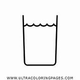 Glass Of Water Coloring Pages For Kids  Free sketch template