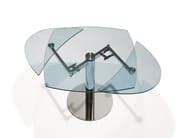 TITAN | Glass table By Draenert design Georg Appeltshauser