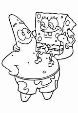 Free Printable SpongeBob Friends Coloring Page Sheet And Picture For  sketch template