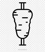 Gyro Grill Coloring Page  Doner Kebab Full Size PNG Clipart Images sketch template
