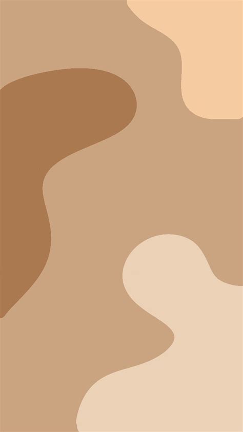 an abstract camouflage background in brown and beige