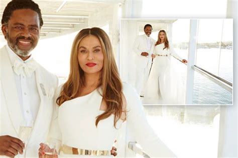 Beyonce's mum Tina Knowles marries Richard Lawson in all-white yacht ceremony - Mirror Online