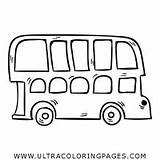 Double Decker Bus Coloring Page  Ultra Coloring Pages sketch template
