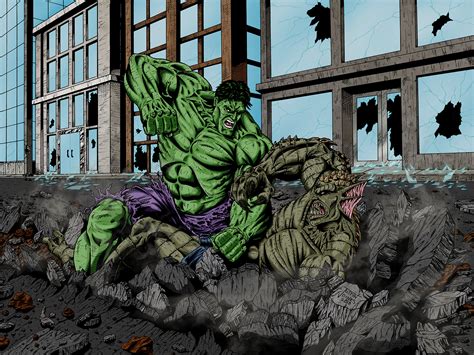 Hulk vs Abomination on Behance