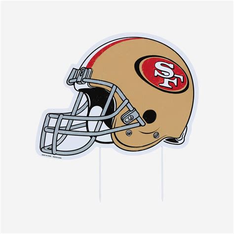 San Francisco 49ers Home Field Stake Helmet Sign | San francisco 49ers ...