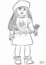 American Girl Grace Thomas coloring Page  Free Printable Coloring Pages sketch template