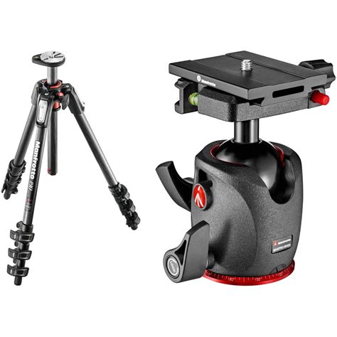 Manfrotto MT190CXPRO4 Carbon Fiber Tripod w/ XPRO Ball Head w/