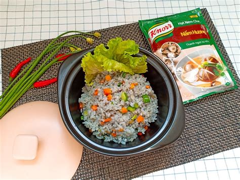 Cơm hoa đậu biếc chiên rau củ | Học Nấu Ăn Ngon! | NauNuong.NET
