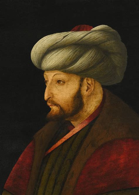 Portrait of Mehmed II (1432-1481), Ottoman Sultan | Osmanlı i̇mparatorluğu, İmparatorluk, Rönesans