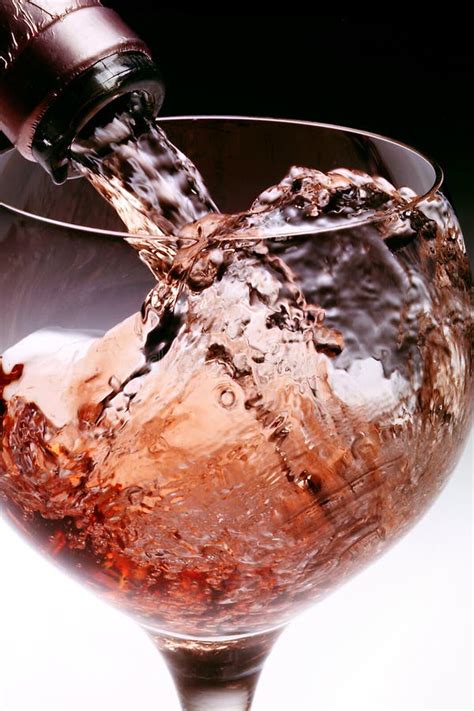 Pouring Wine stock photo. Image of rose, slosh, wine, splash - 6025474