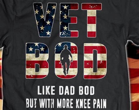 Funny Veteran Shirt Military Veteran Gifts Vet Bod - Etsy