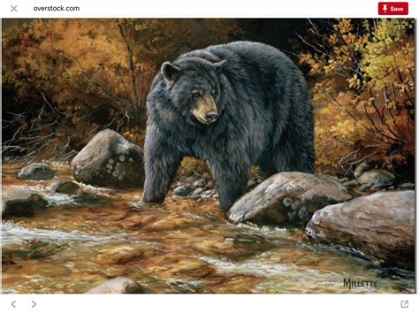 Pin by Glenda Morgan Clark on Art Inspiration - Animals | Bear paintings, Black bears art, Black ...
