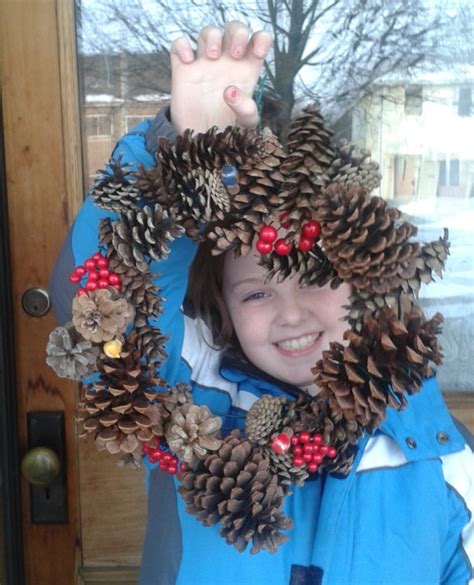 DIY Pinecone Wreath Workshop | Pamela Fielding