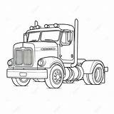 Big Rig Truck Coloring Pages Free 18 Wheeler Boys Sketch Coloring Page sketch template