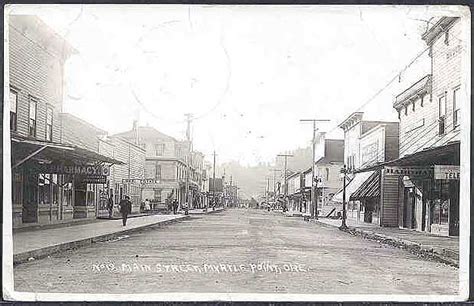 Myrtle Point, Oregon, the hub of Coos County, is named for the native ...