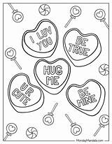24 Candy Coloring Pages Free PDF Printables sketch template